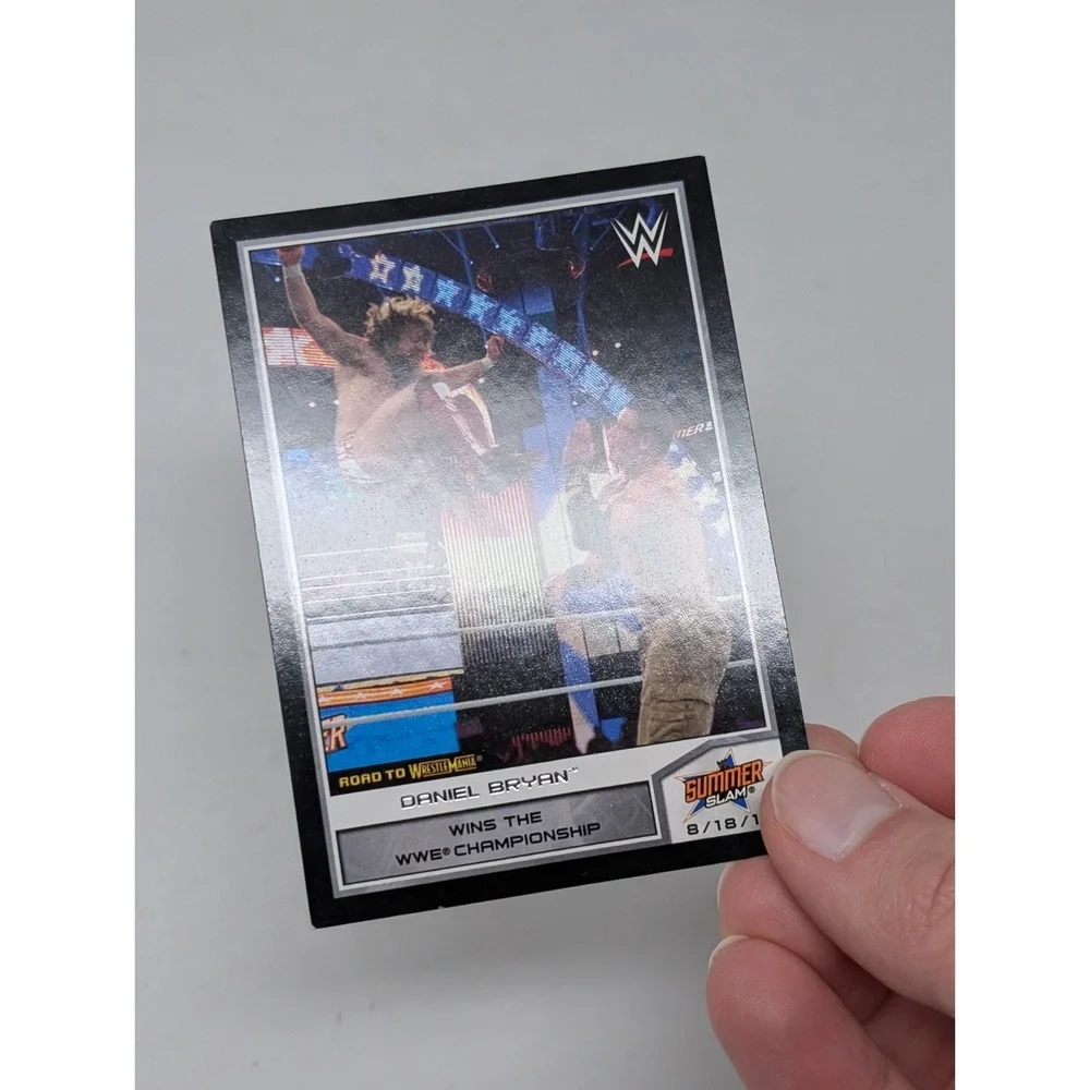 WWE Topps 2014 Daniel Bryan John Cena Road To Wrestlemania DVD Exclusive Card P3